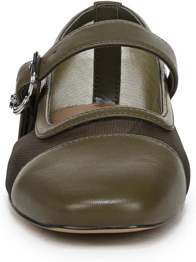imageSam Edelman Womens Miranda Mary Jane FlatOlive Branch