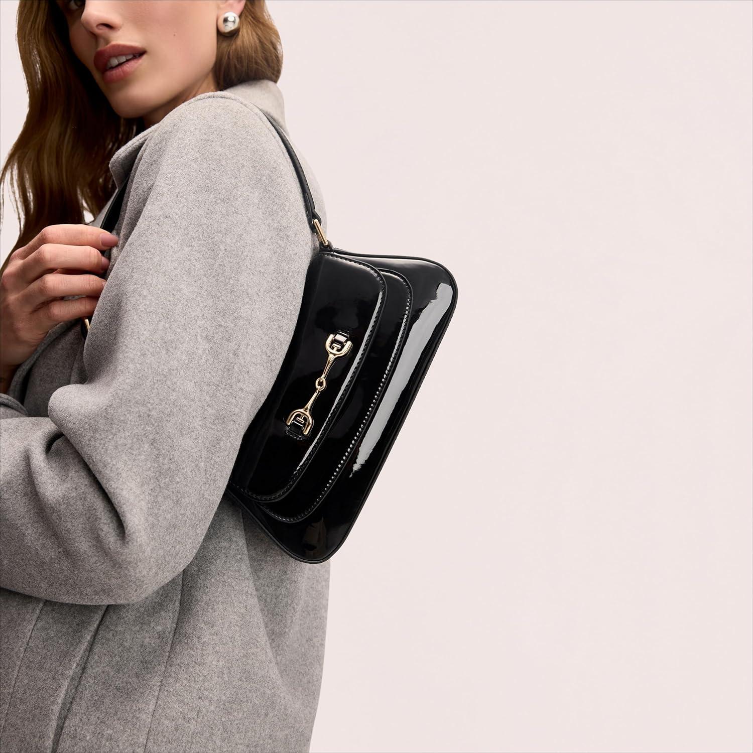 imageSam Edelman Loraine Shoulder BagBlack Patent