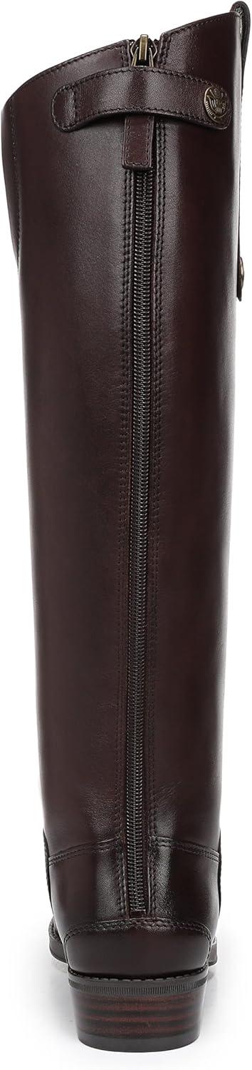 imageSam Edelman Womens Penny Equestrian BootDark Brown Wide Calf