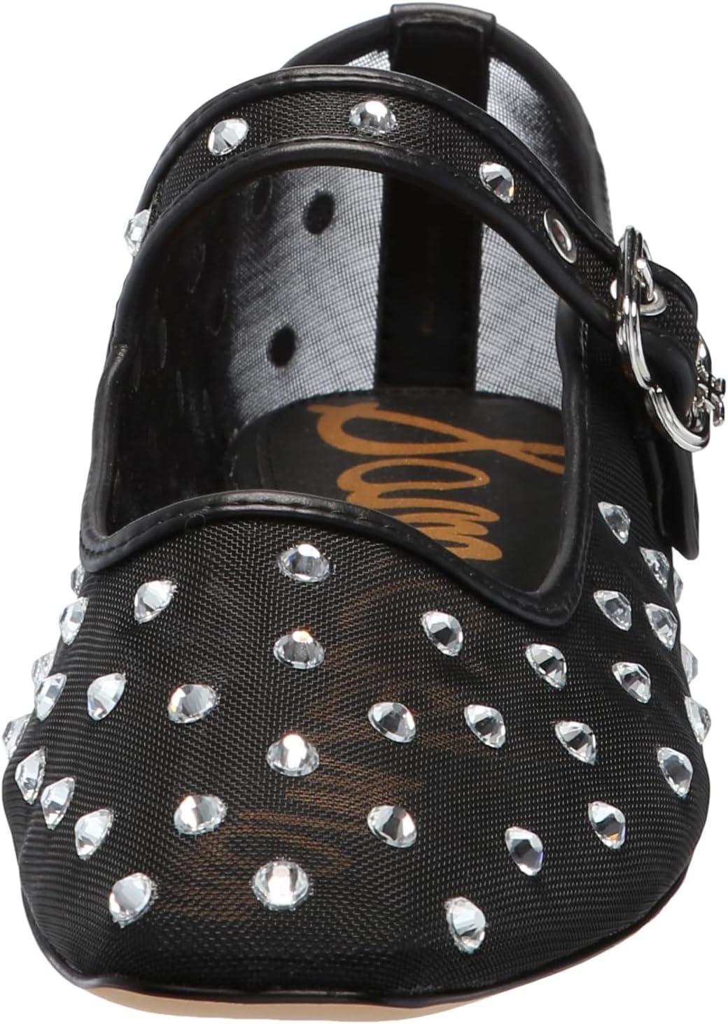 imageSam Edelman Womens MichaelaBlack Glitz Mesh