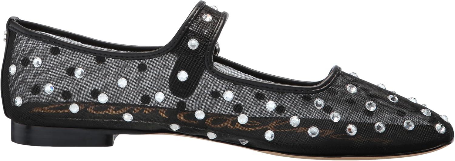 imageSam Edelman Womens MichaelaBlack Glitz Mesh