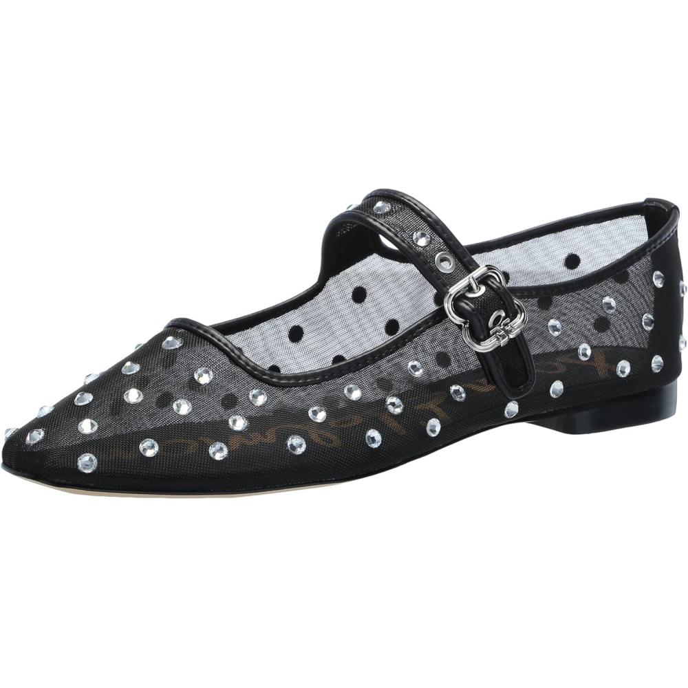 imageSam Edelman Womens MichaelaBlack Glitz Mesh