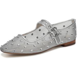 imageSam Edelman Womens MichaelaSoft Silver Glitz Mesh