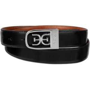 imageSam Edelman womens Skinny 1quot Logo Clamp Leather Dress Belt for Jeans Dresses and TrousersBlack