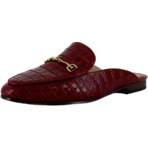 imageSam Edelman Womens LinnieBallet FlatRed Crocodile Leather