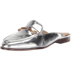 imageSam Edelman Womens LinnieBallet FlatSoft Silver Specchio