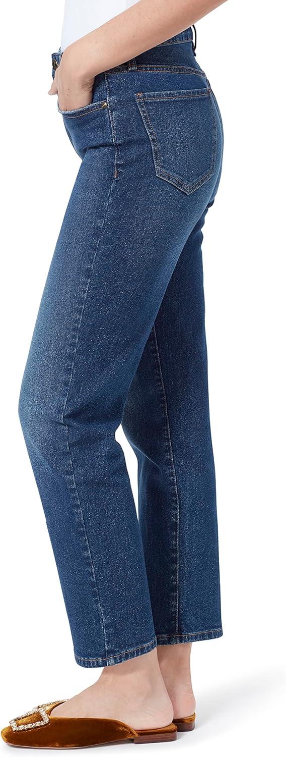 imageSam Edelman Womens High Rise Slim Straight AnkleLaguna