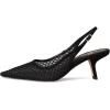 imageSam Edelman Womens Bianka SlingBlack Suede Net Mesh