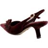 imageSam Edelman Womens Bianka SlingDeep Cabernet Velvet