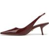imageSam Edelman Womens Bianka SlingFrench Merlot Patent