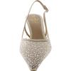 imageSam Edelman Womens Bianka SlingModern Ivory Mesh Glitz
