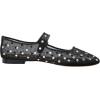 imageSam Edelman Womens MichaelaMary Jane FlatBlack Glitz Mesh