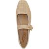imageSam Edelman Womens MichaelaMary Jane FlatBleached Beechwood Weave
