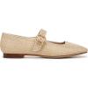 imageSam Edelman Womens MichaelaMary Jane FlatBleached Beechwood Weave