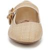 imageSam Edelman Womens MichaelaMary Jane FlatBleached Beechwood Weave