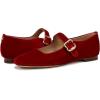 imageSam Edelman Womens MichaelaMary Jane FlatBright Scarlet