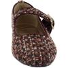 imageSam Edelman Womens MichaelaMary Jane FlatCoffee Multi Boucle