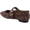 imageSam Edelman Womens MichaelaMary Jane FlatCoffee Multi Boucle