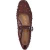 imageSam Edelman Womens MichaelaMary Jane FlatFrench Merlot Glitz Mesh