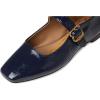 imageSam Edelman Womens MichaelaMary Jane FlatMidnight Blue Patent Leather