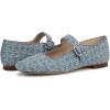 imageSam Edelman Womens MichaelaMary Jane FlatMontrose Blue Fray