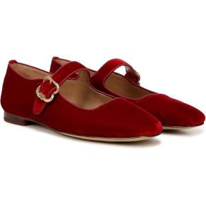 imageSam Edelman Womens MichaelaMary Jane FlatBright Scarlet