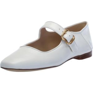 imageSam Edelman Womens MichaelaMary Jane FlatBright White Leather
