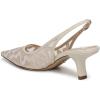 imageSam Edelman Womens Bianka Sling MeshModern Ivory