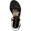 imageSam Edelman Womens Eden Flat SandalBlack Patent