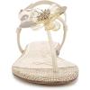 imageSam Edelman Womens Eden Flat SandalModern Ivory