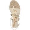 imageSam Edelman Womens Eden Flat SandalModern Ivory