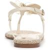 imageSam Edelman Womens Eden Flat SandalModern Ivory