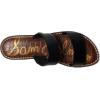 imageSam Edelman Womens Gala Flat SandalBlack Leather