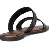 imageSam Edelman Womens Gala Flat SandalBlack Leather