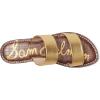 imageSam Edelman Womens Gala Flat SandalGold Boa