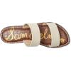 imageSam Edelman Womens Gala Flat SandalModern Ivory Leather