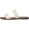 imageSam Edelman Womens Gala Flat SandalModern Ivory Leather