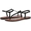 imageSam Edelman Womens Gigi Flat SandalBlack Leather