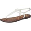 imageSam Edelman Womens Gigi Flat SandalBright White Leather
