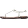 imageSam Edelman Womens Gigi Flat SandalBright White Leather