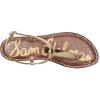 imageSam Edelman Womens Gigi Flat SandalGold QuartzAmber GoldJute