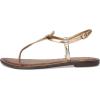 imageSam Edelman Womens Gigi Flat SandalGold QuartzAmber GoldJute