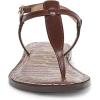 imageSam Edelman Womens Gigi Flat SandalMaplebourb