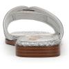 imageSam Edelman Womens Irina SlidesSilver Raffia