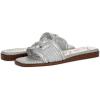 imageSam Edelman Womens Irina SlidesSilver Raffia