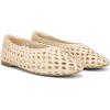 imageSam Edelman Womens Shira Woven FlatsIvory