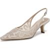 imageSam Edelman Womens Bianka Sling MeshModern Ivory