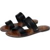 imageSam Edelman Womens Gala Flat SandalBlack Leather
