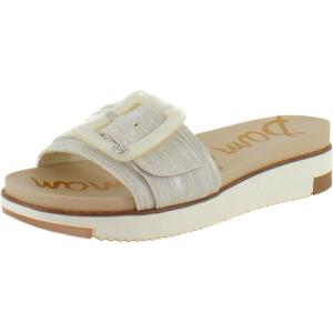 imageSam Edelman Womens Ariane Slide SandalSilver Rib