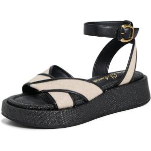 imageSam Edelman Womens Bambi SandalNaturalBlack